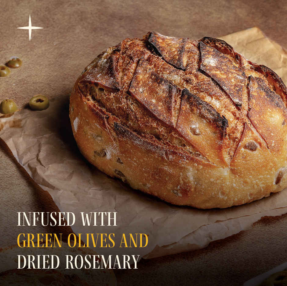 Suchali s Artisan Bakehouse Olive And Rosemary Sourdough Pouch