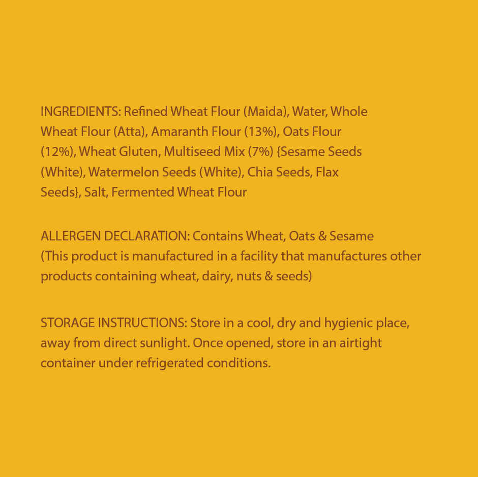 Suchali's Artisan Bakehouse Sourdough Multigrain Bread