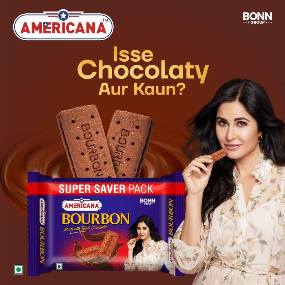 Americana Bourbon Chocolate Sandwich Biscuits