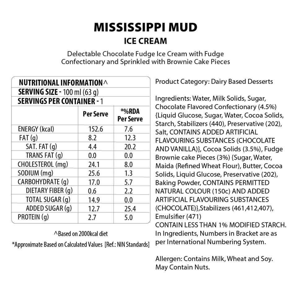 Baskin Robbins Mississippi Mud Ice Cream Cup