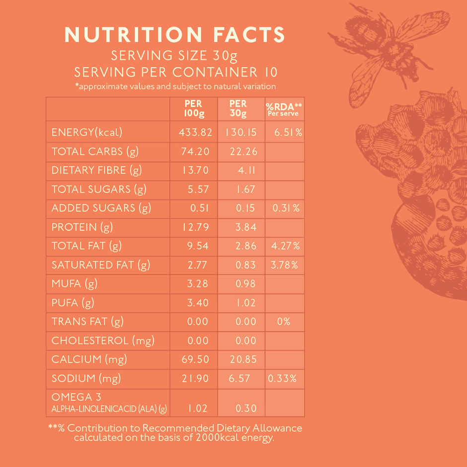 Nourish Organics Honey Crunch Muesli