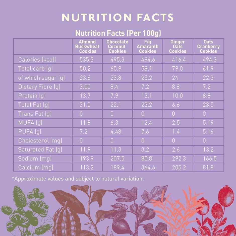 Nourish Organics Variety Cookies Pack