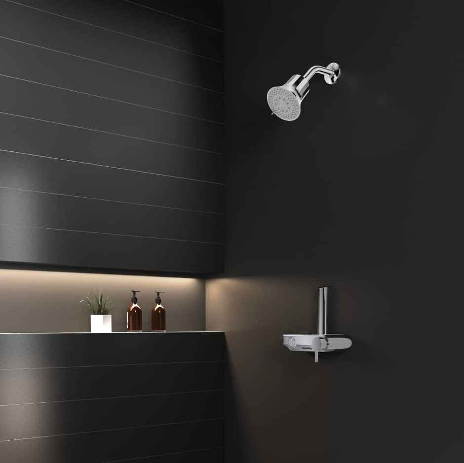 Kohler Rain Duet Overhead Shower | 109 mm | Chrome | Eater Purifier Cartridge