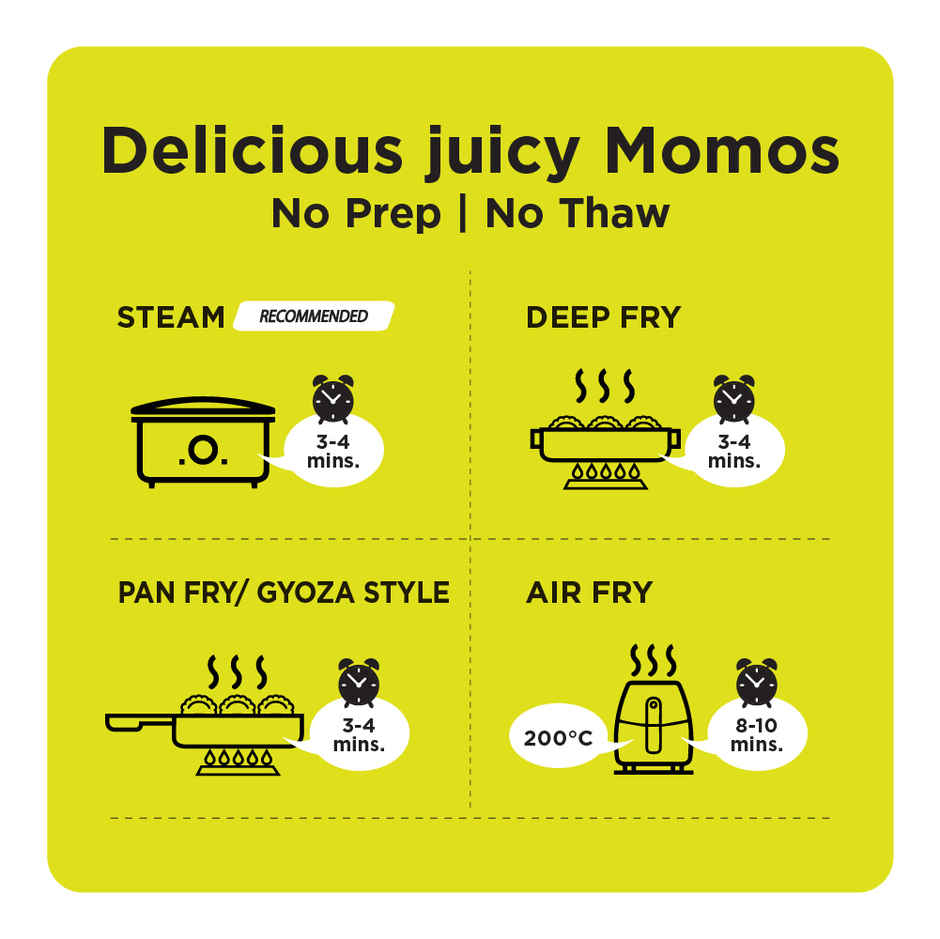 Prasuma Classic Darjeeling Veg Momos | Soft & Flavourful