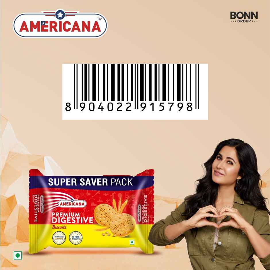 Americana Digestive Biscuits Family Pack Healthy High Fiber