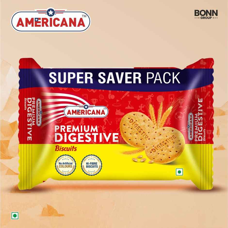 Americana Digestive Biscuits Family Pack Healthy High Fiber