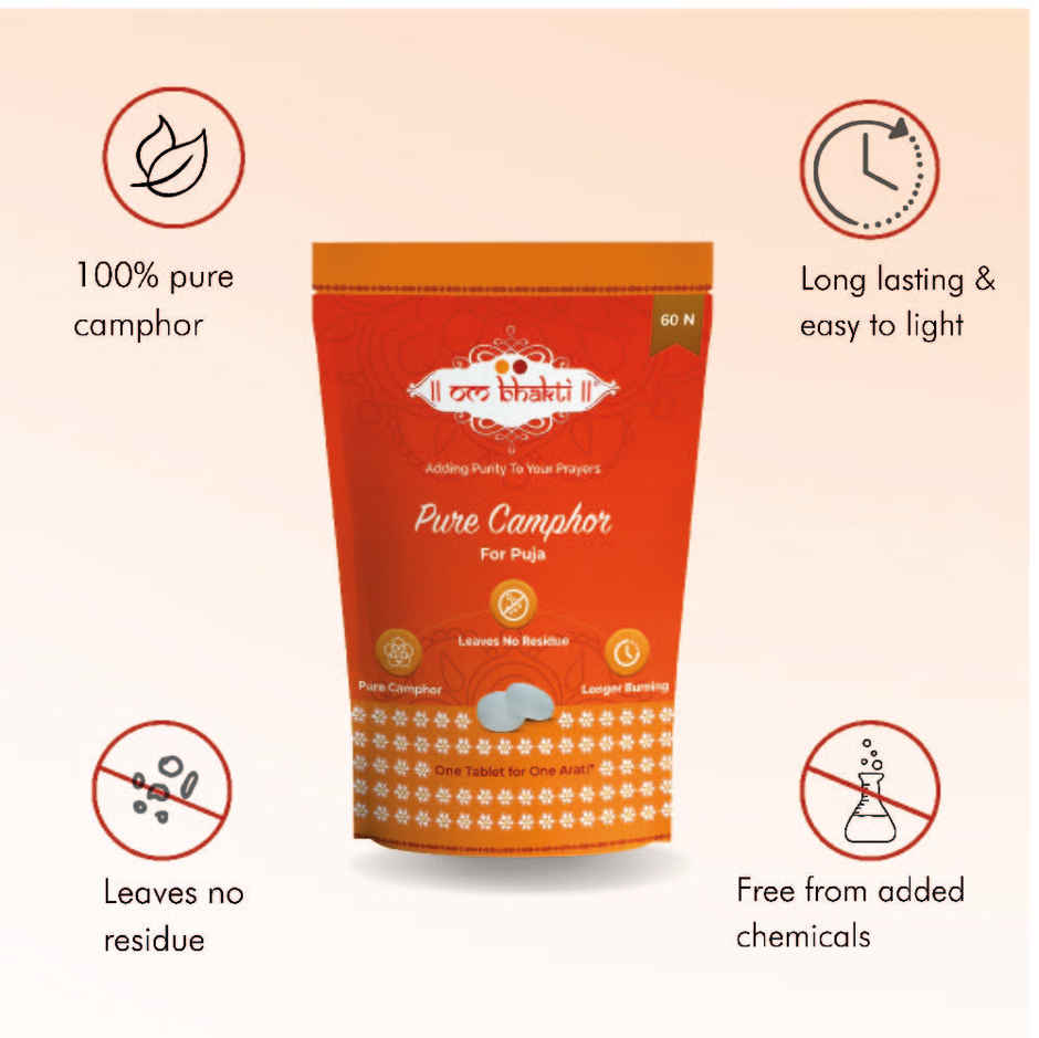 Om Bhakti Pure Camphor