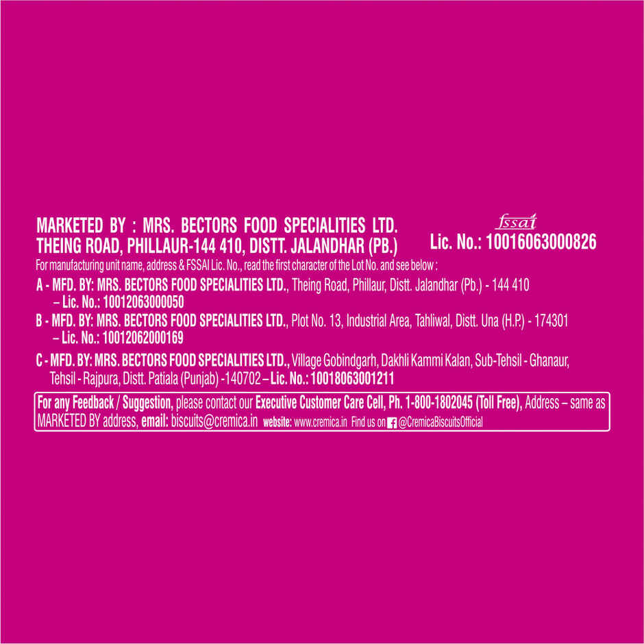 Cremica BOURBON Pouch