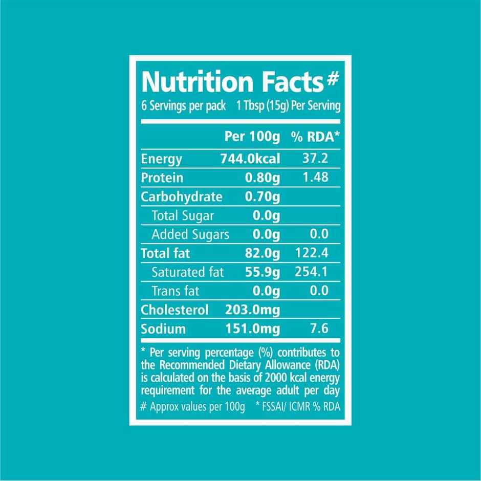 Akshayakalpa Organic Salted Table Butter