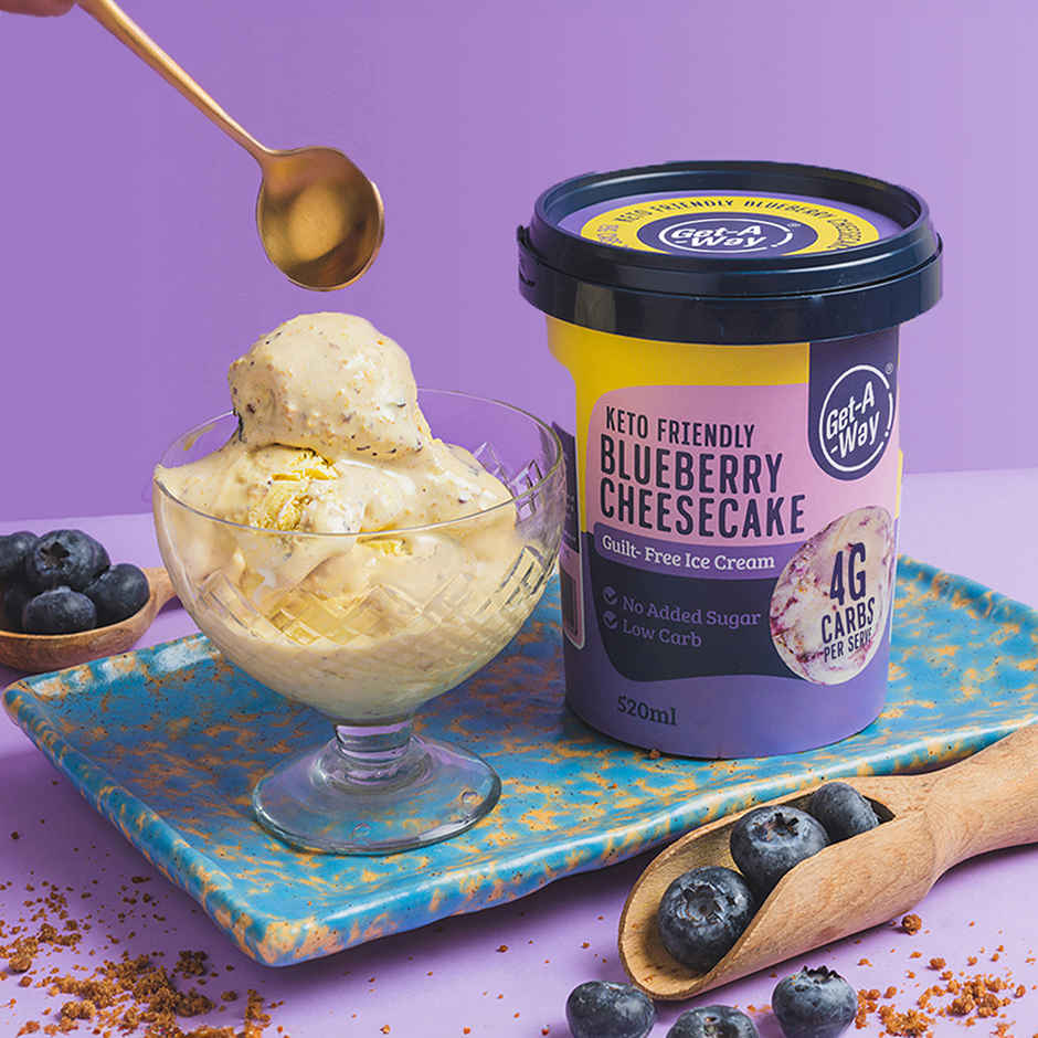 Get-A-Way Blueberry Cheesecake Ice Cream Tub