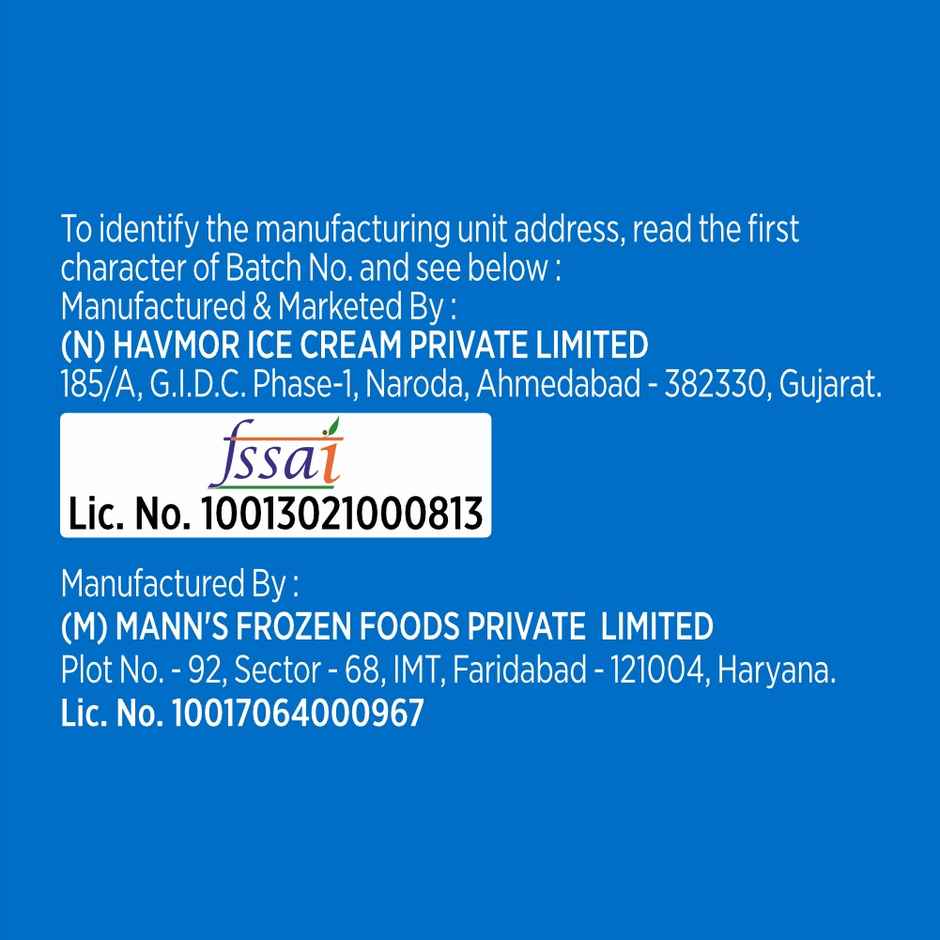 Havmor Cookie N Cream Cone | Crunchy Cone Treat