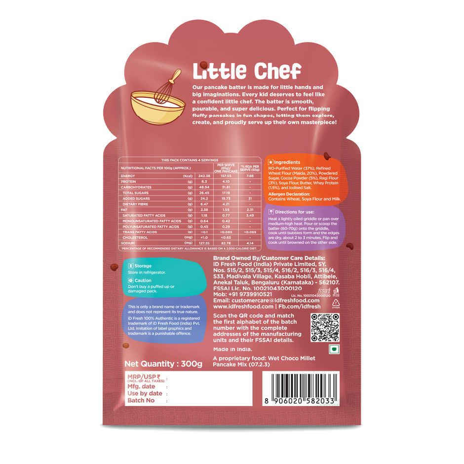 iD Fresh Choco Pancake Batter