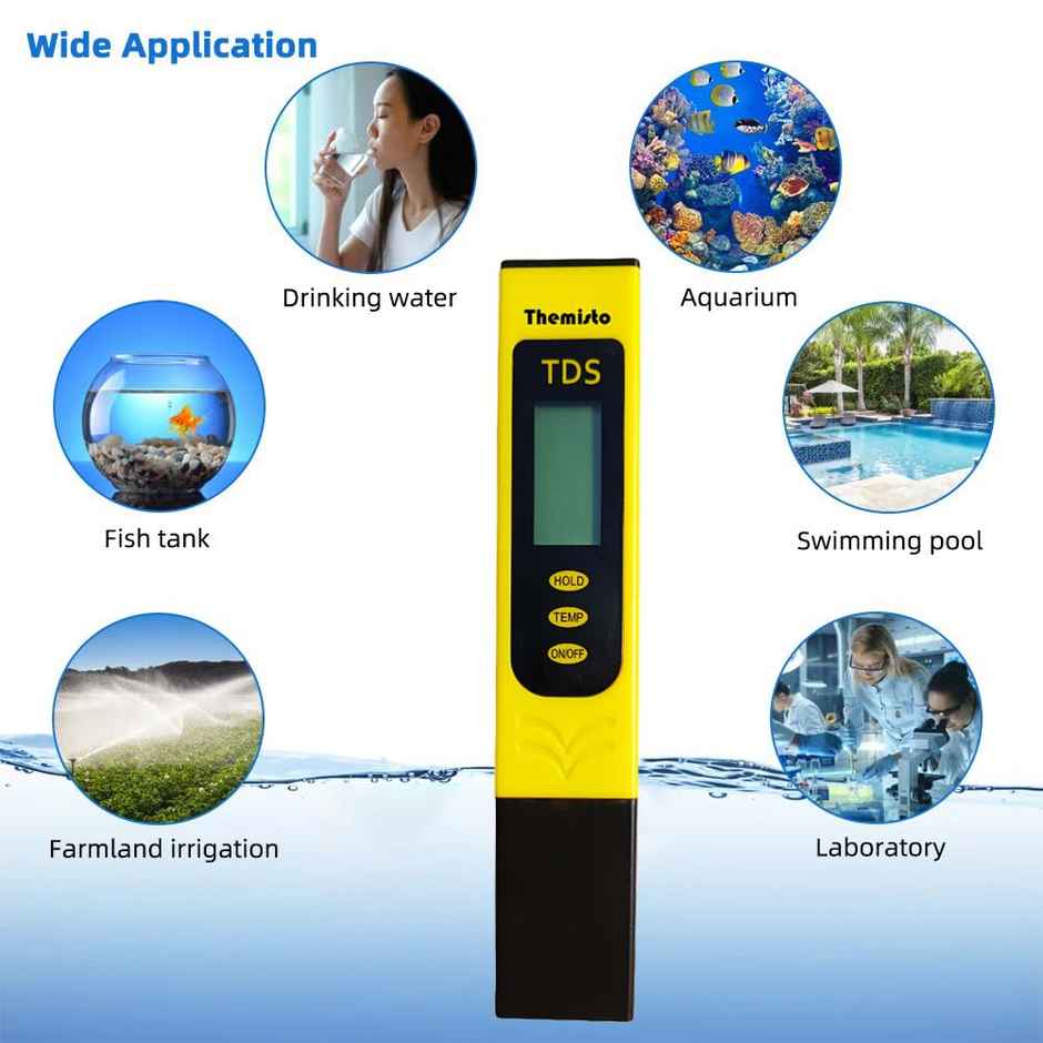 Themisto Tds-02 Tds Meter Yellow