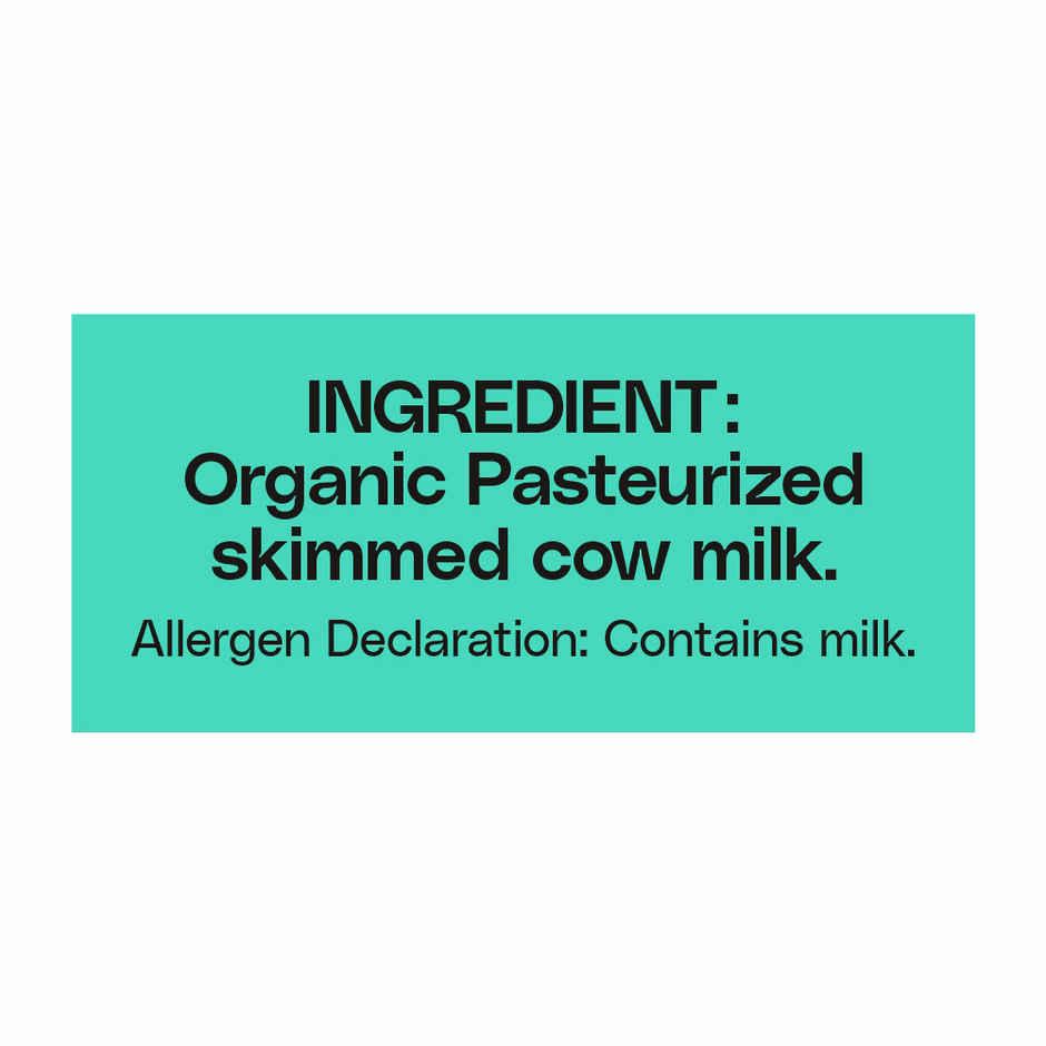 Akshayakalpa Organic High Protein Cow Fresh Milk | 25g Protein | Gable Top Pack