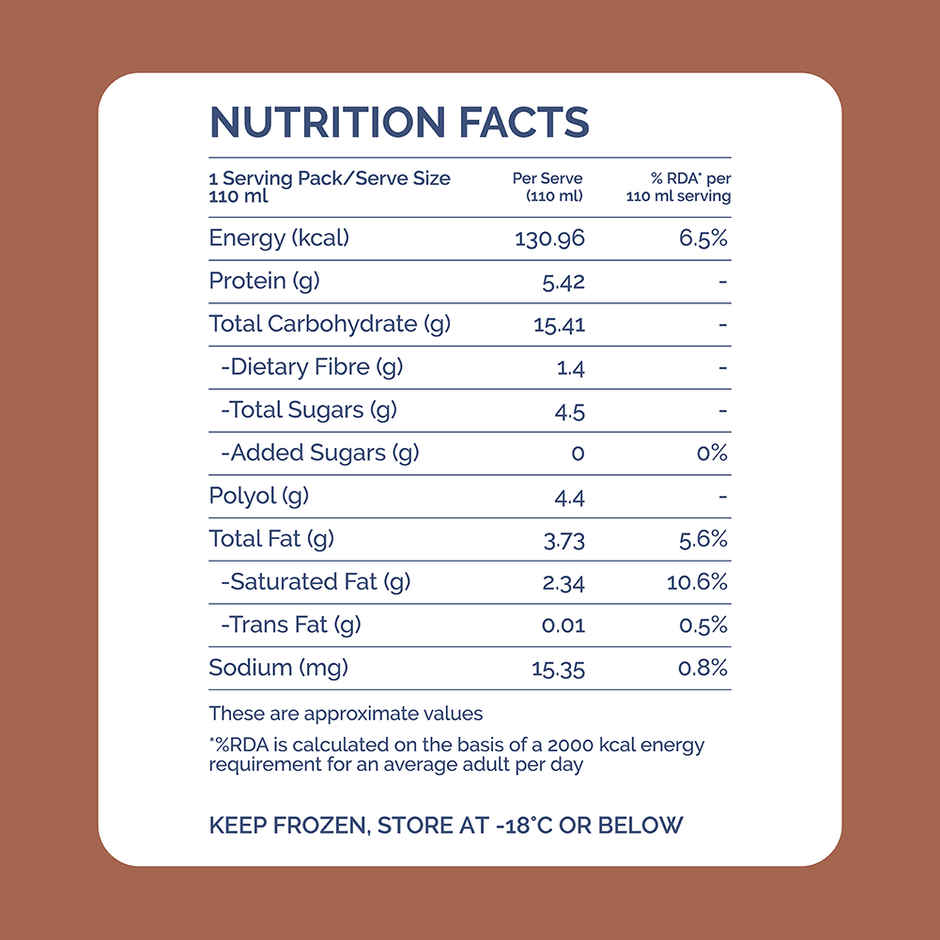 Get-A-Way Dark Chocolate Ice Cream Cone | Zero Added Sugar