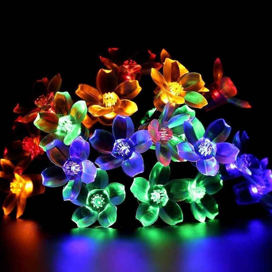 Quace Mini Flower Multicolor String Light