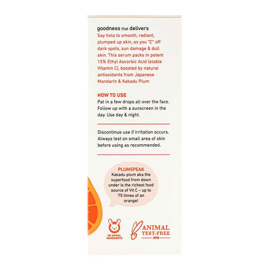 Plum 15% Vitamin C Face Serum