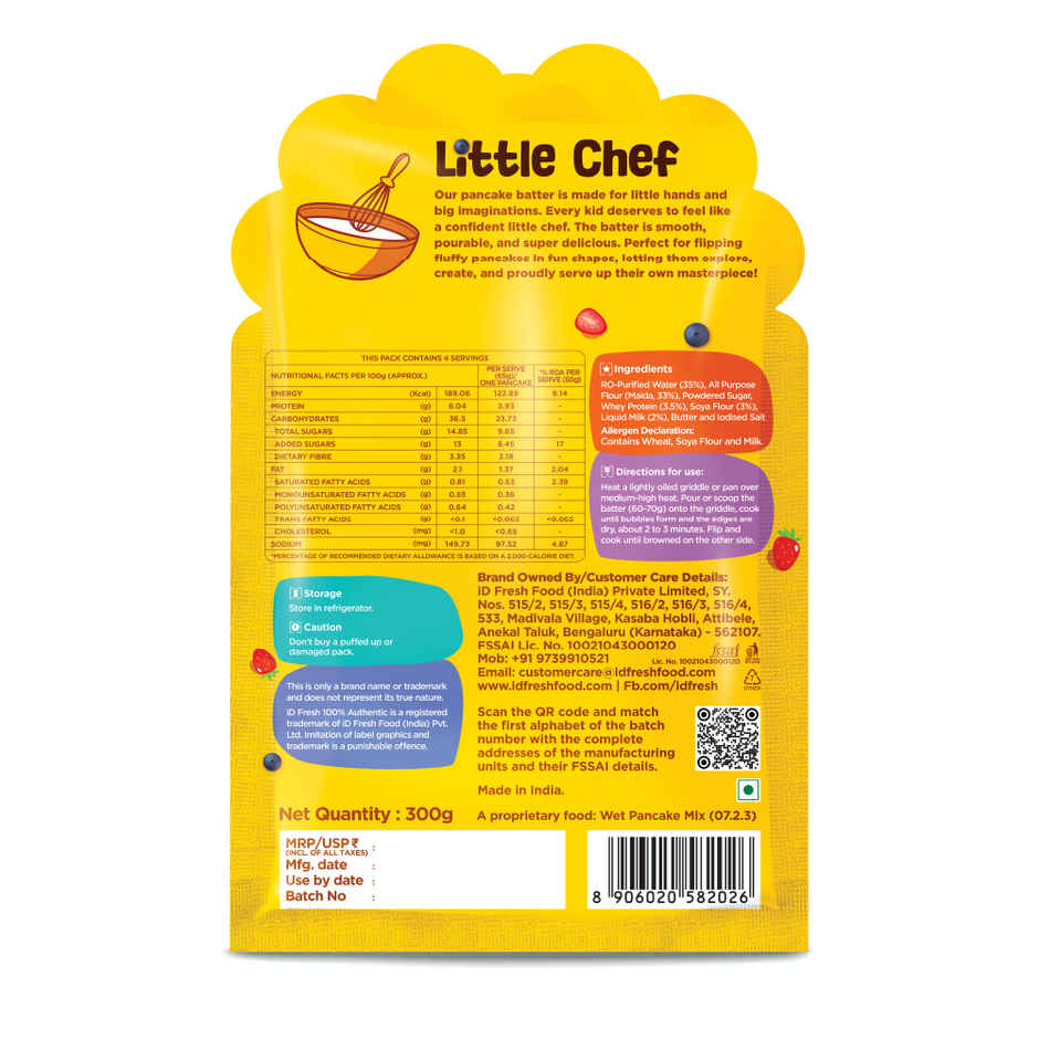 iD Fresh Classic Pancake Batter