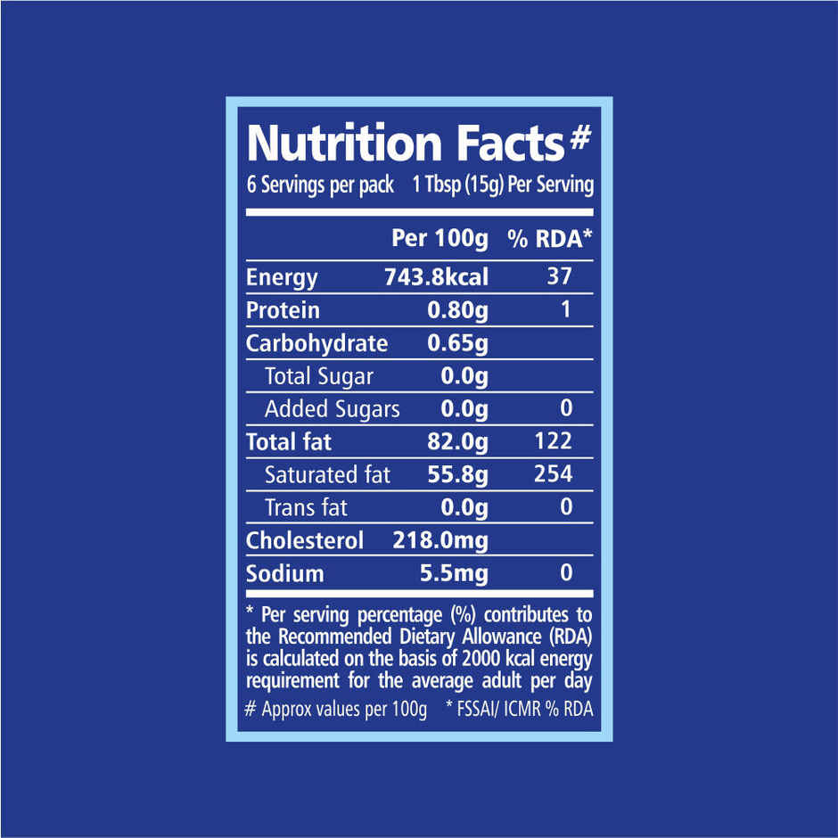 Akshayakalpa Organic Unsalted Cooking Butter