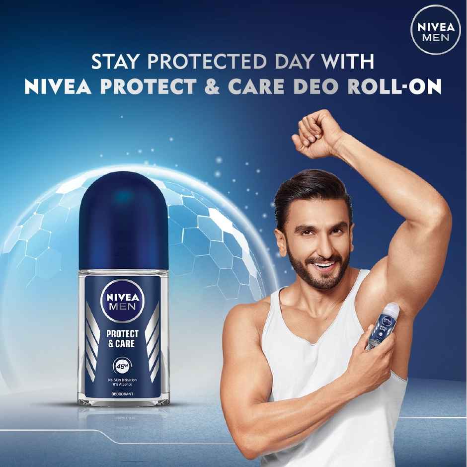 Nivea Protect & Care Deodorant Roll On For Men