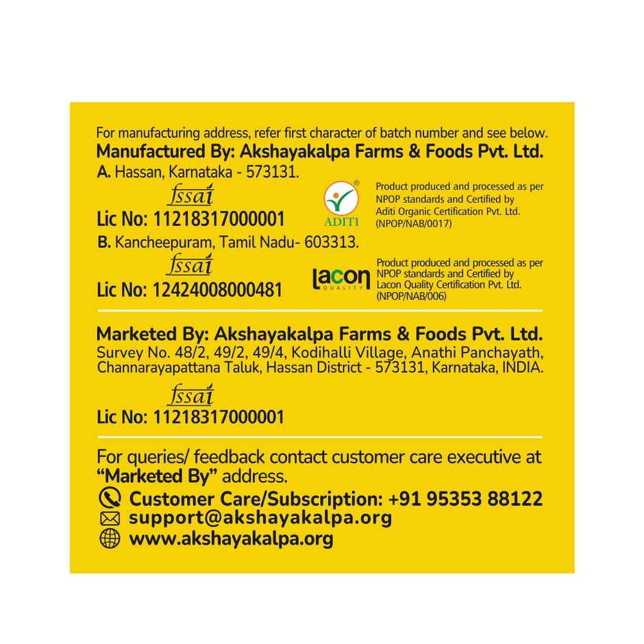 Akshayakalpa - Organic Farm Fresh Milk | Pouch