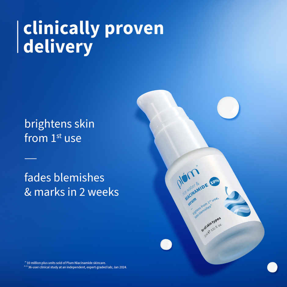 Plum 10% Niacinamide Face Serum With Rice Water