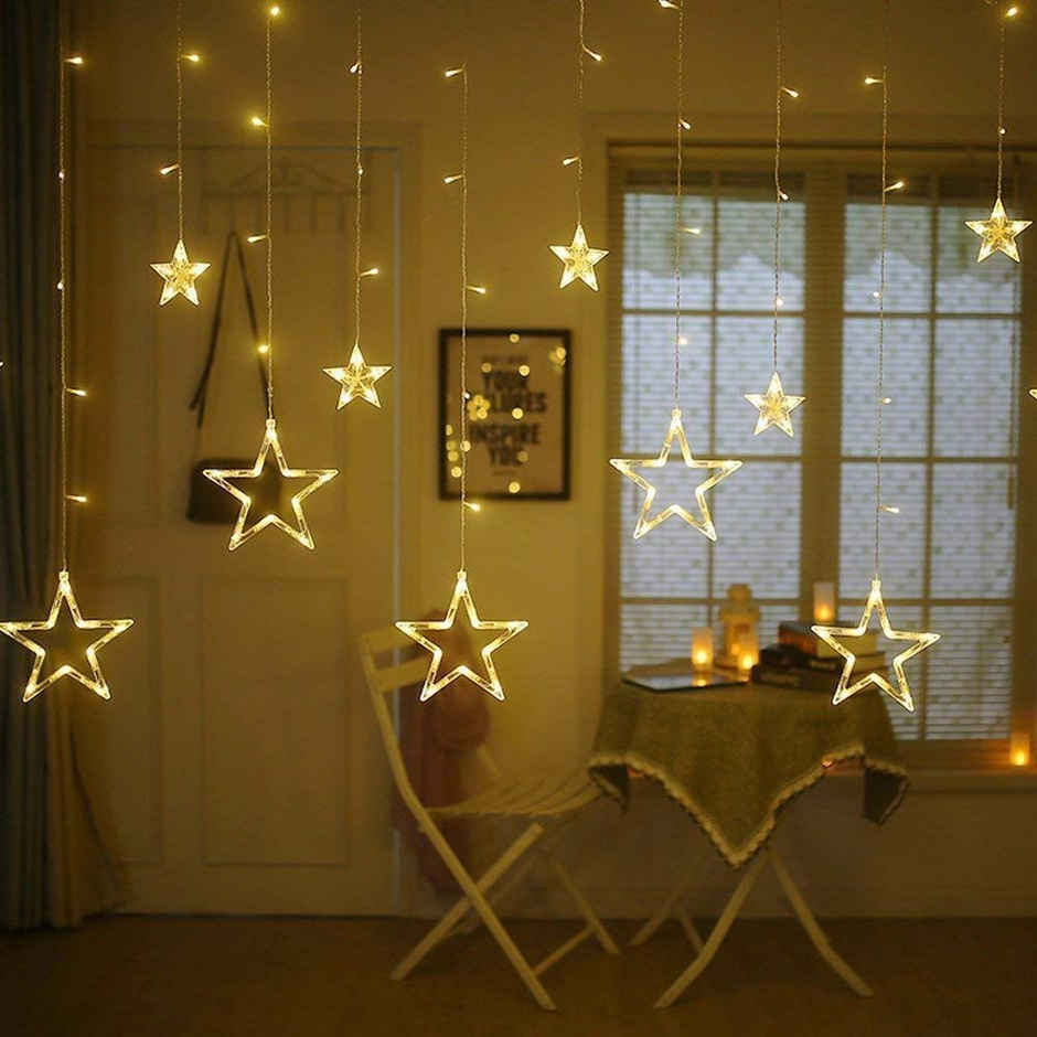 Quace Star Curtain String Light