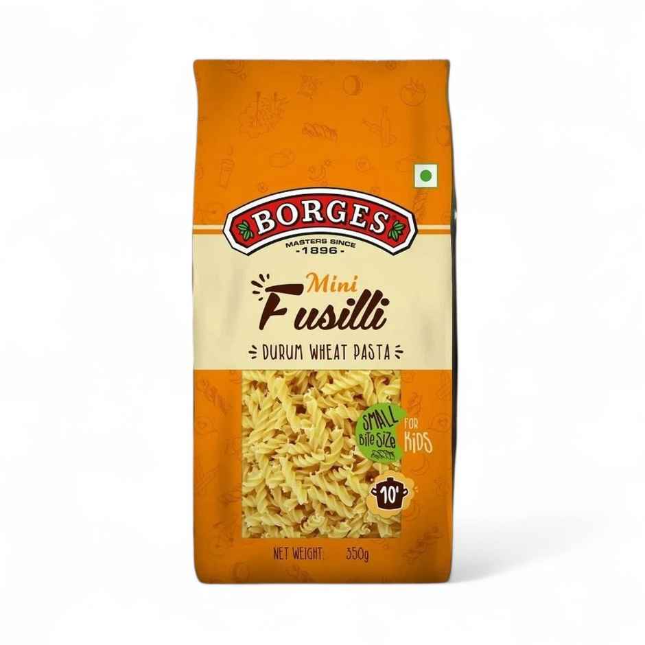 BORGES Mini Fusilli Durum Wheat Pasta