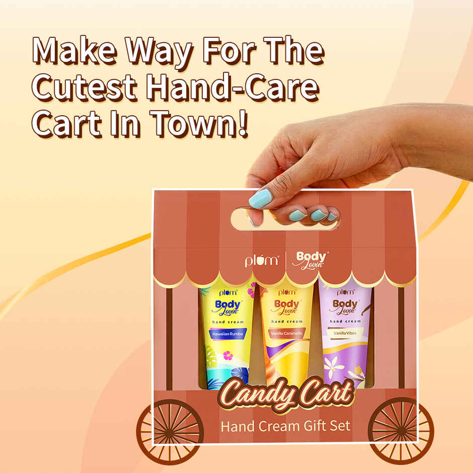Plum BodyLovin' Candy Cart Hand Cream Gift Set