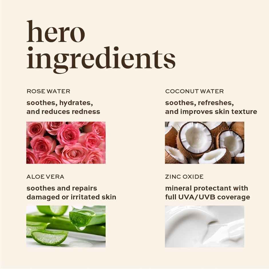 inde wild Rose Sun Mist SPF 50 Pa