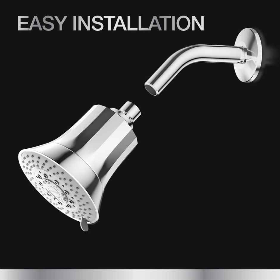 Kohler Rain Duet 5-spray Multifunction Overhead Shower | Eater Purifier Cartridge | Chrome | 109 mm