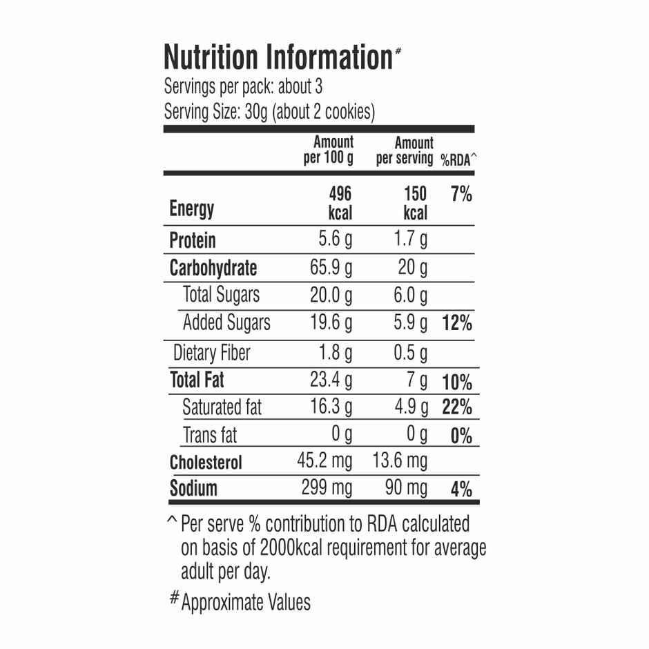 Cremica Premium Butter Shortbread Biscuit