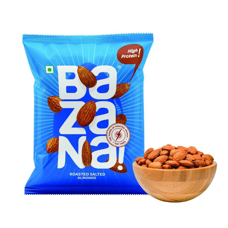 Bazana Premium Roasted & Salted California Almonds