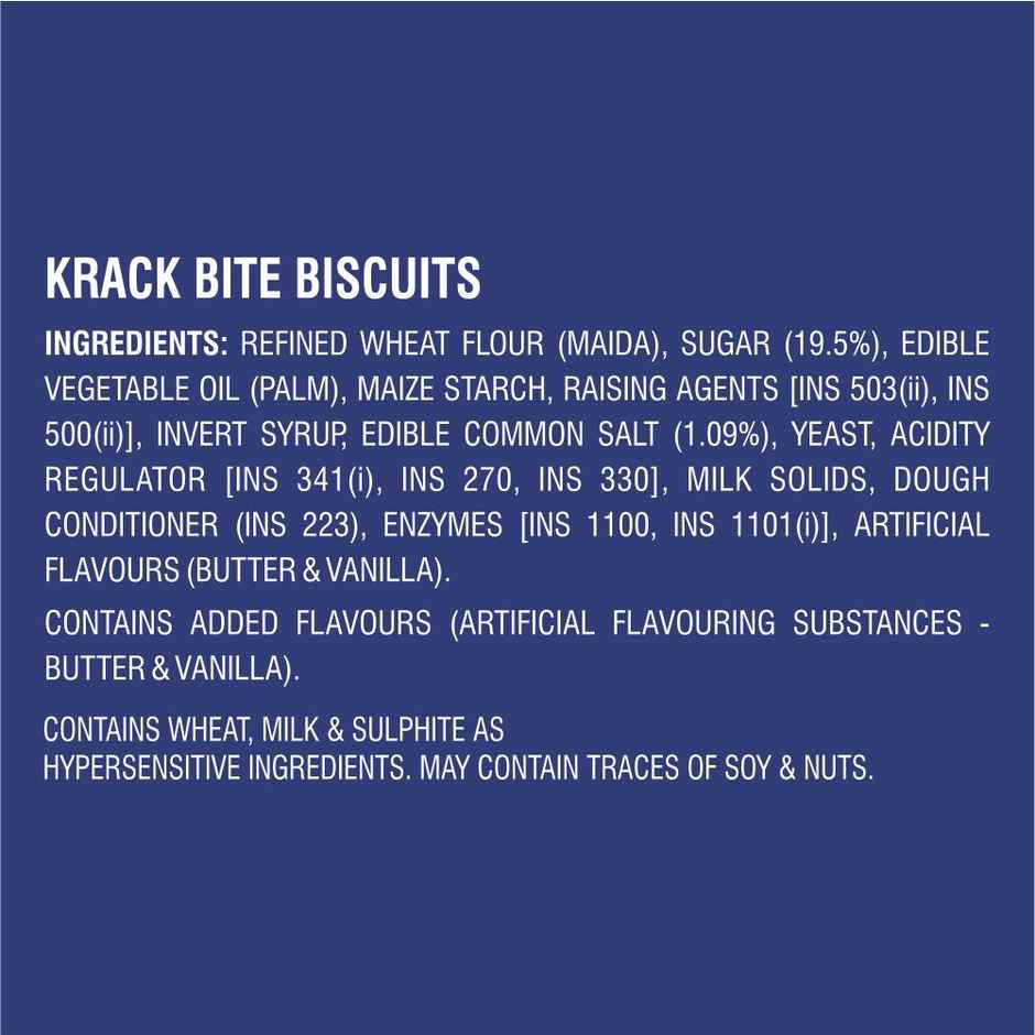 Cremica Krack Bite Sweet and Salty Plain Crackers | Trans Fat-free Combo