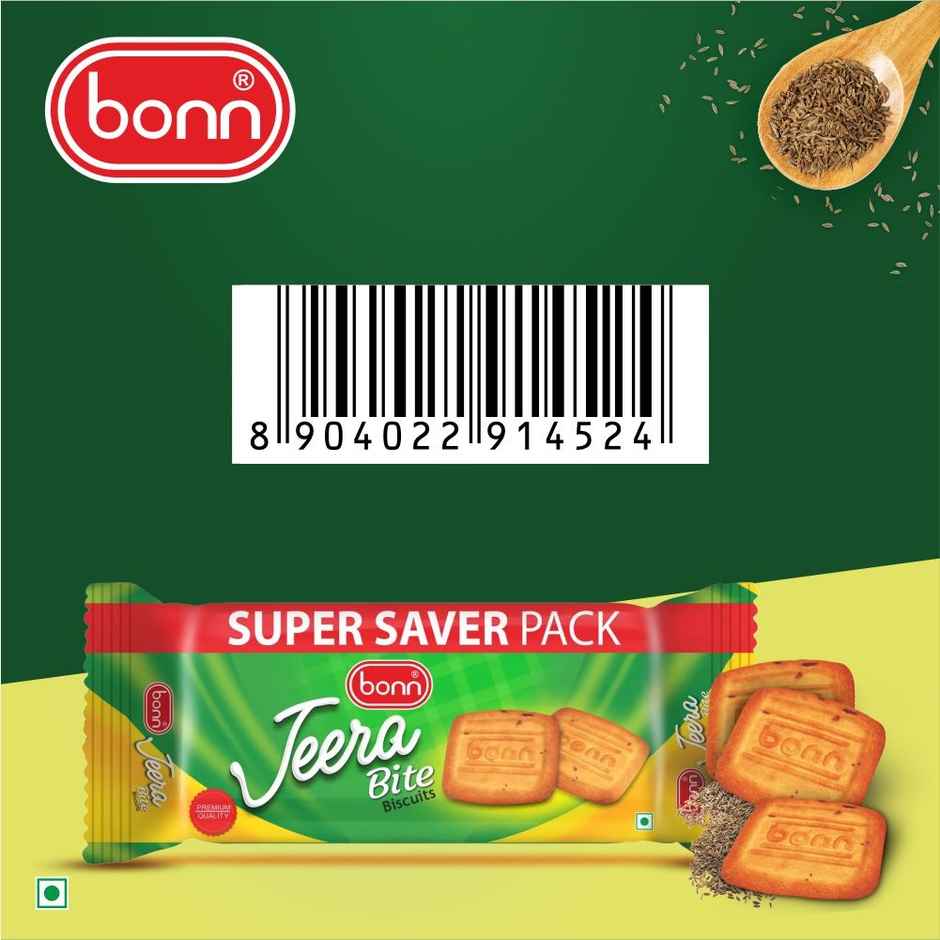 Bonn Jeera Bite Biscuits Sweet Salty Family Pack Biscuit For Tea Time