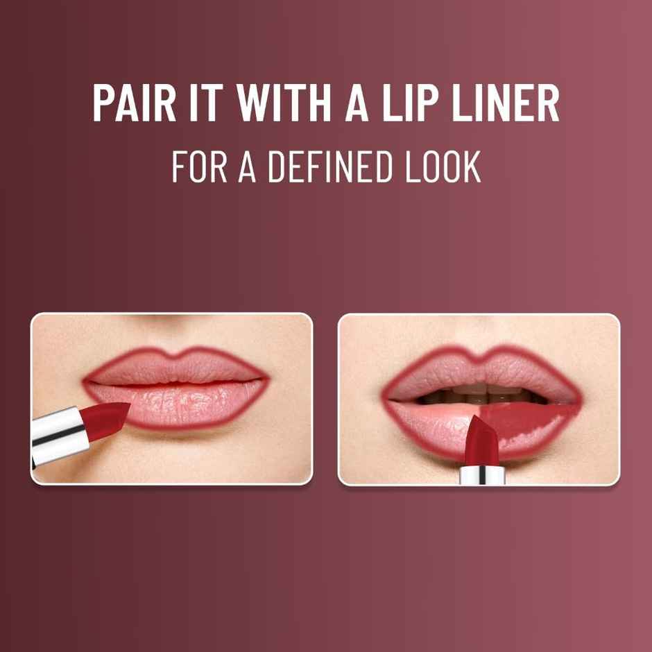 Swiss Beauty Pure Matte Lipstick | 227 Coffee