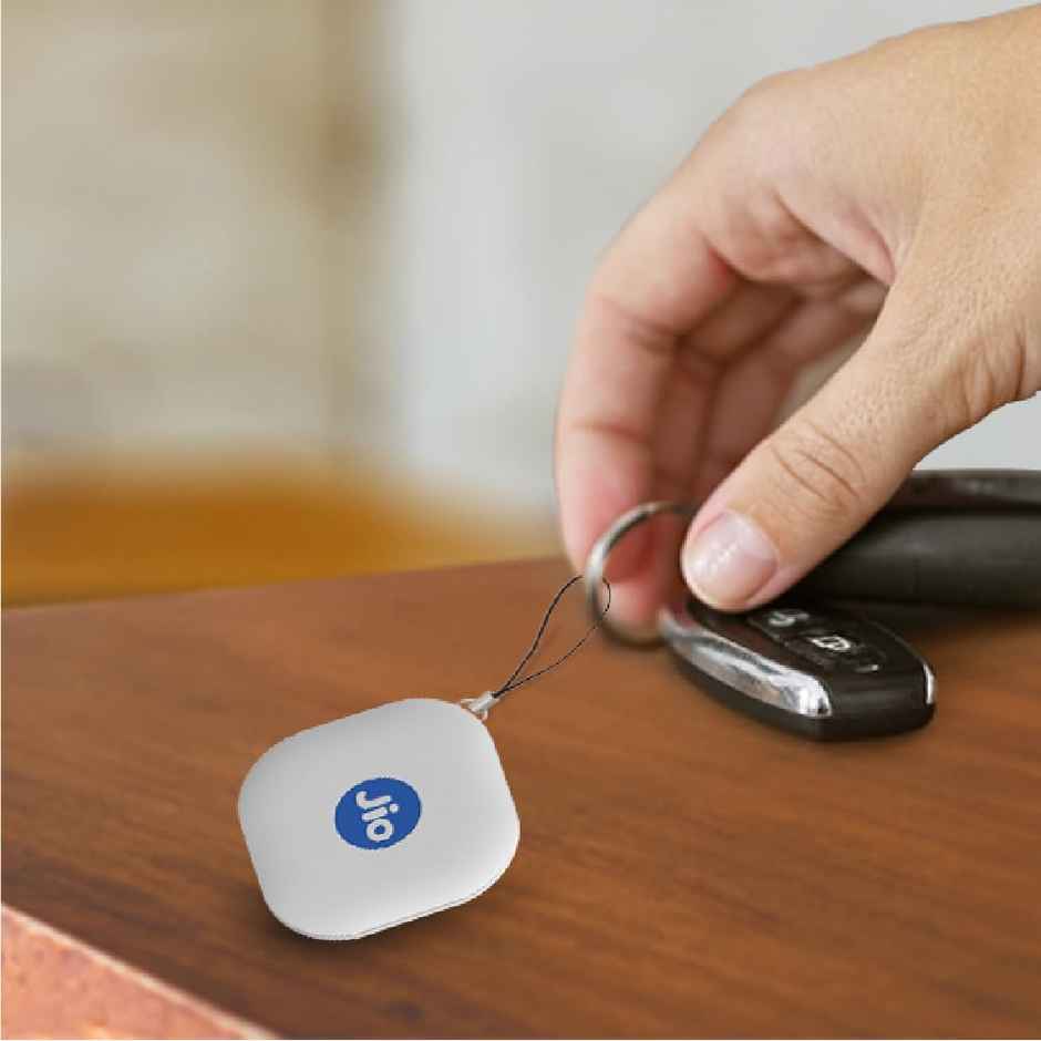 Jiotag Go | Android Iitem Finder | White - Google's Find My Device Network | for Android Only