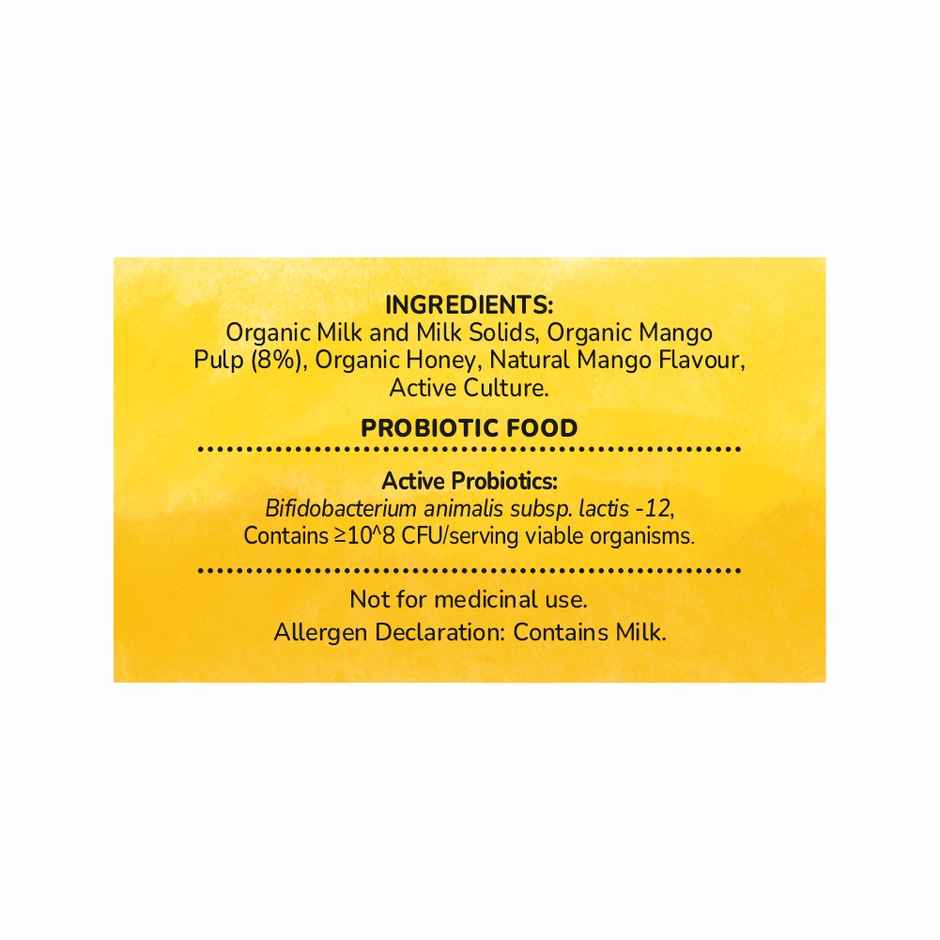 Akshayakalpa Organic Greek Yogurt - Mango