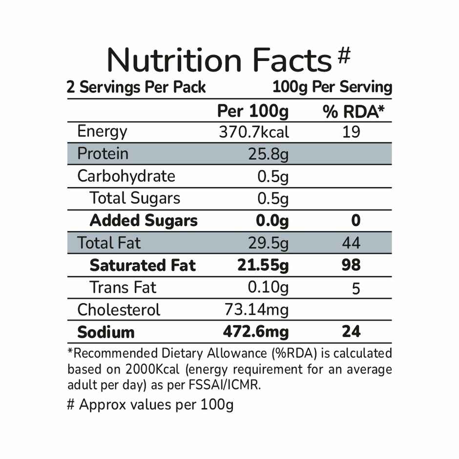Akshayakalpa Organic Smoked Cheese Slices