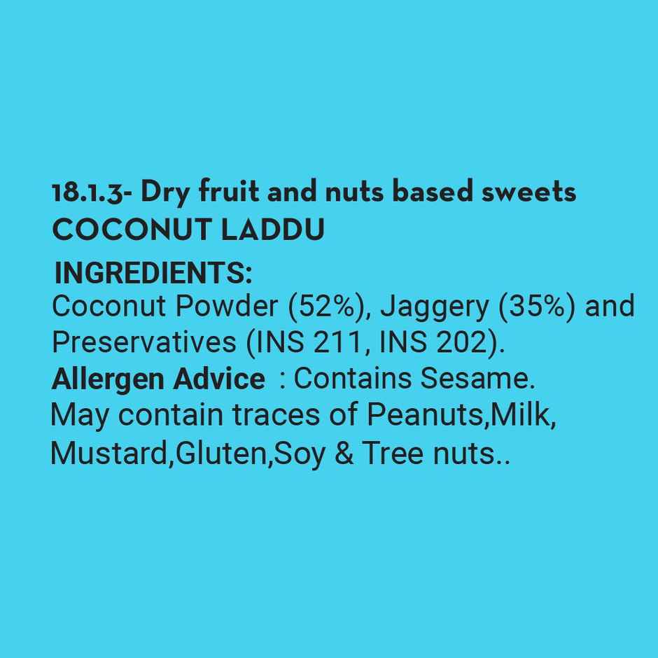 GO DESi Jaggery Coconut Laddu