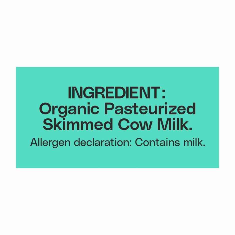 Akshayakalpa Organic High Protein Cow Fresh Milk | 25g Protein | Gable Top Pack