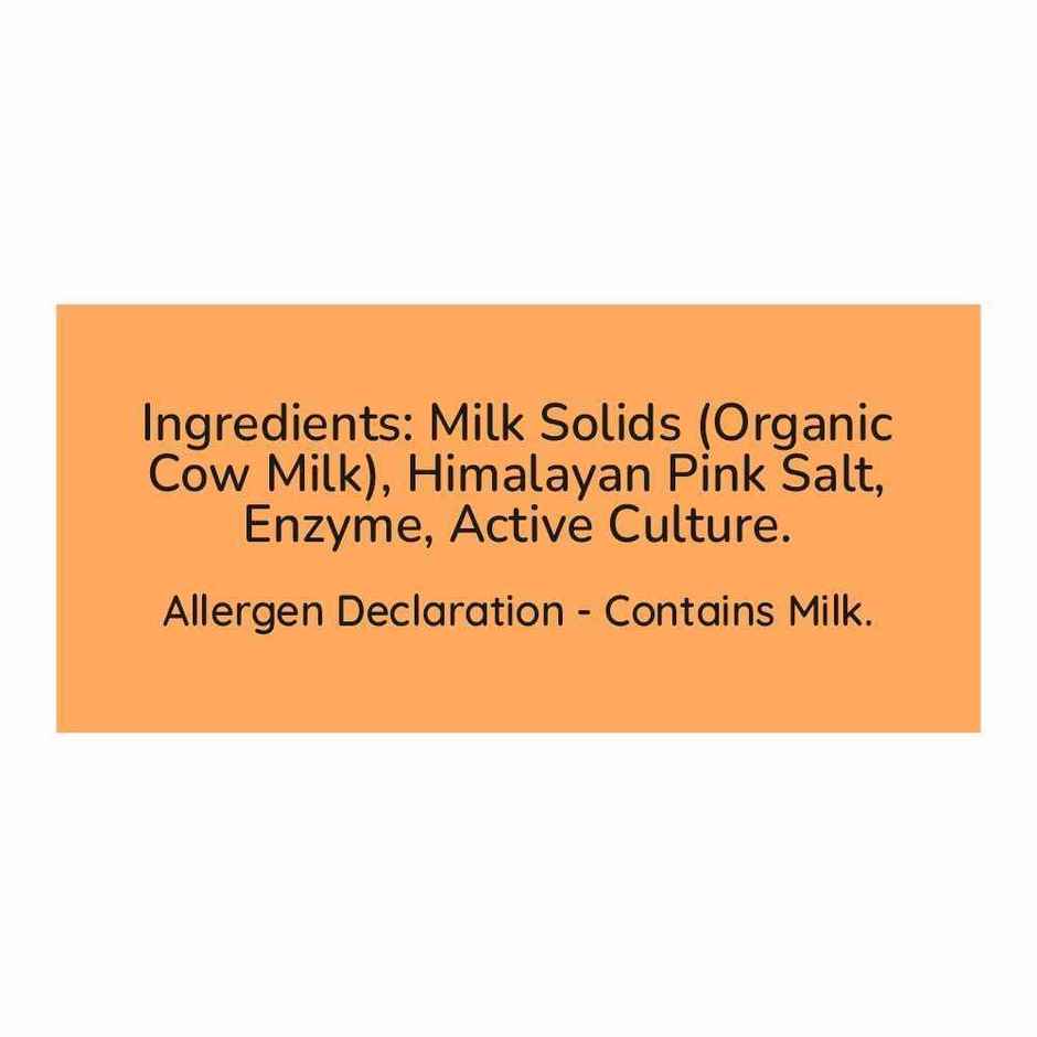 Akshayakalpa Organic Artisanal Mild Cheddar Cheese 200 Gms