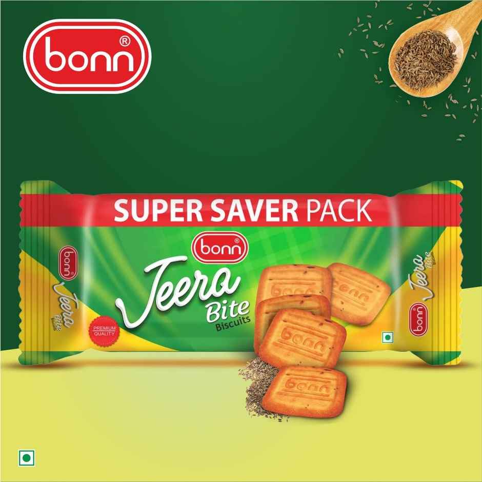 Bonn Jeera Bite Biscuits Sweet Salty Family Pack Biscuit For Tea Time