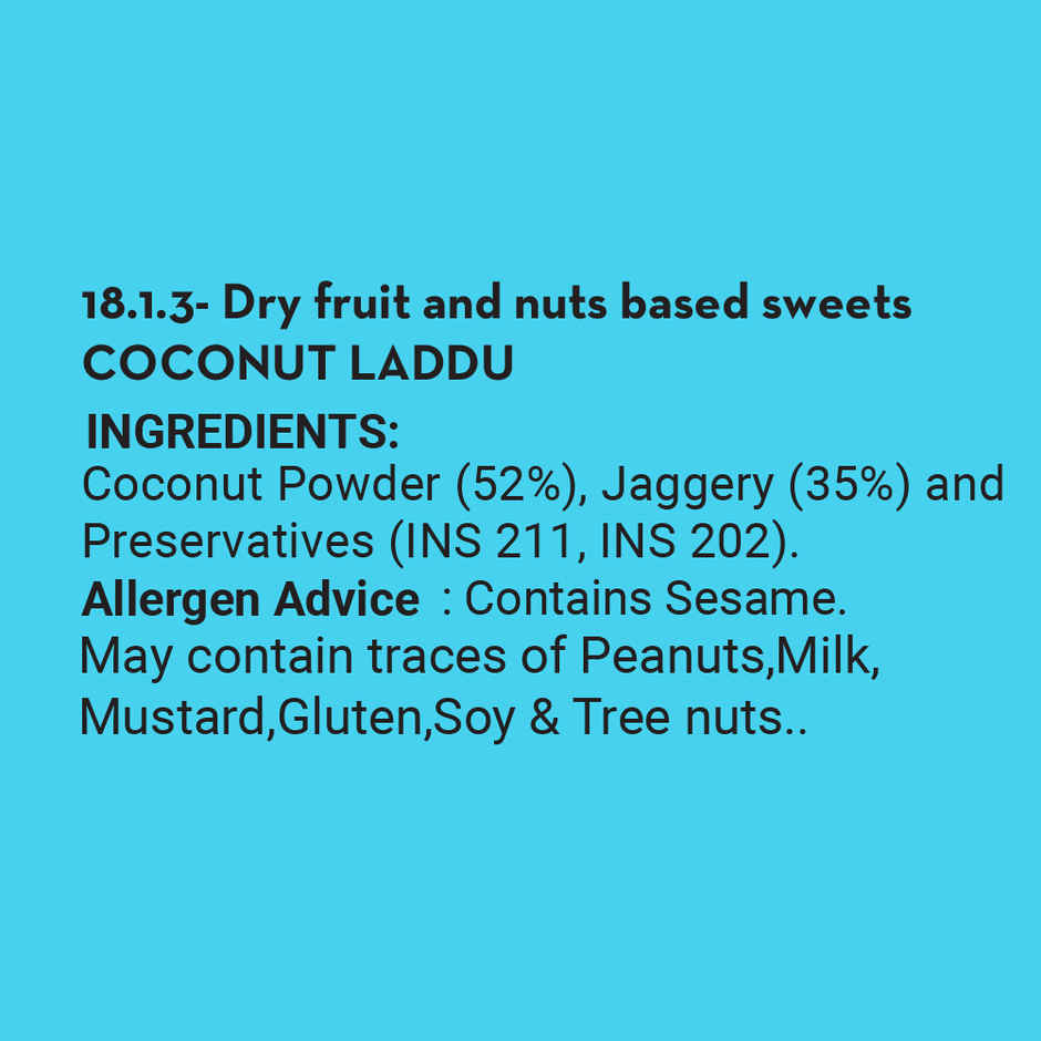 GO DESi Jaggery Coconut Laddu