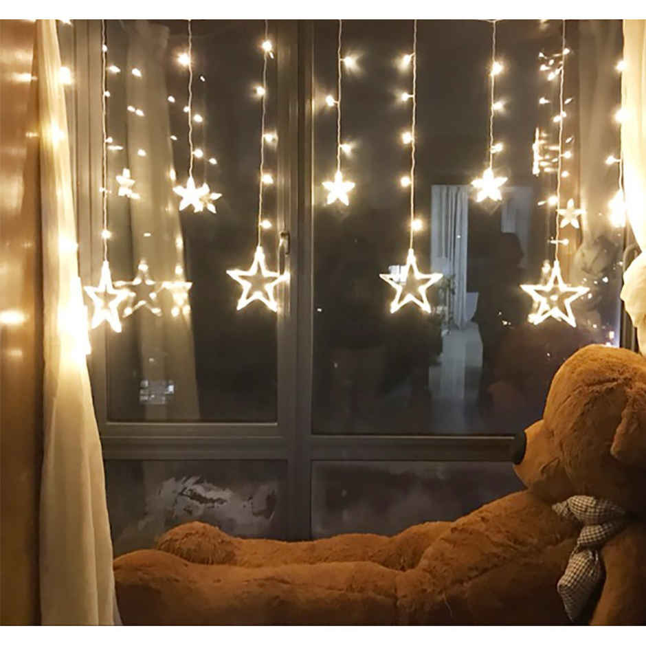 Quace Star Curtain String Light