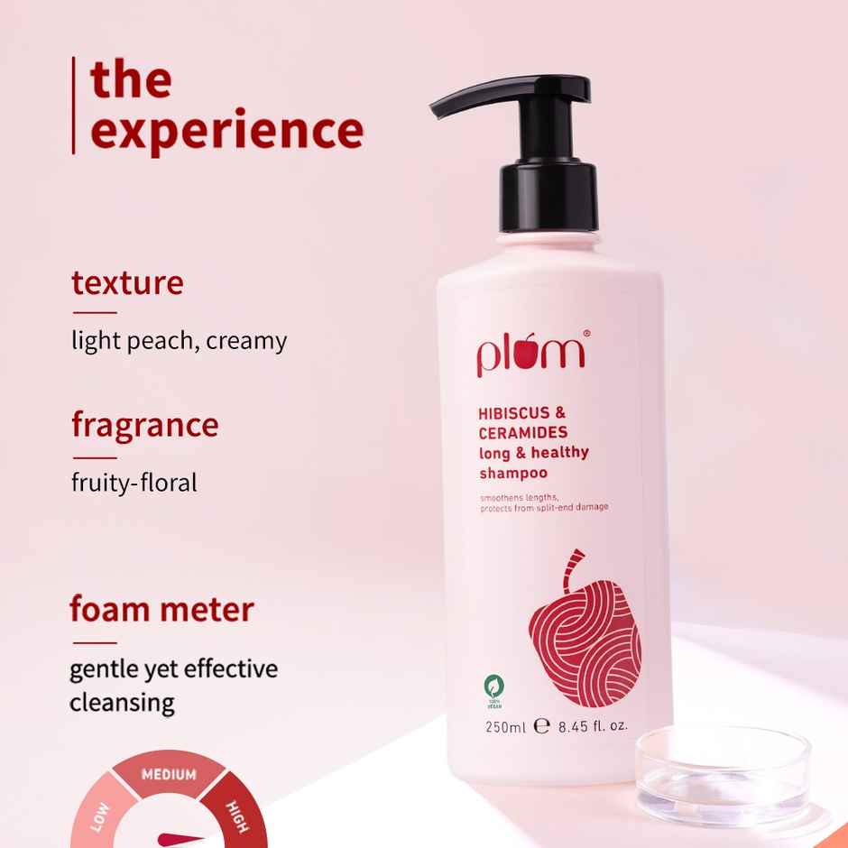 Plum Hibiscus & Ceramides Long & Healthy Shampoo