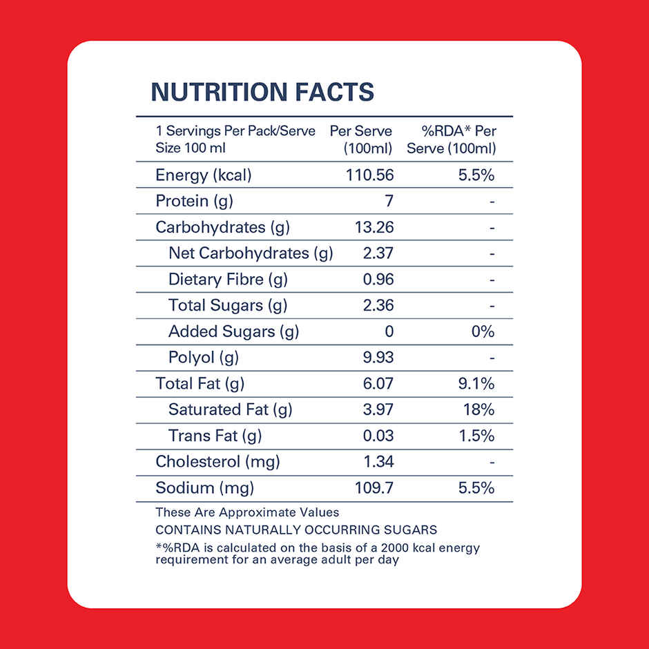 Get-A-Way Chocolate Brownie Fudge High Protein Ice Cream Cup | Zero Added Sugar