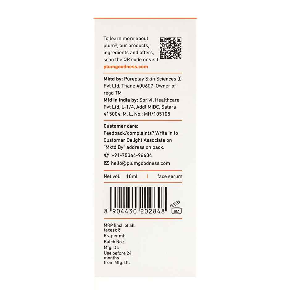 Plum 15% Vitamin C Face Serum