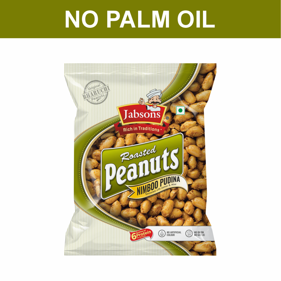 Jabsons Roasted Peanuts Nimboo Pudina