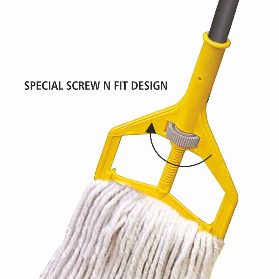 HIC Screw 'N' Fit Cotton Mop